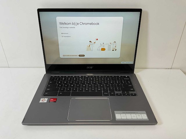 Acer cp514-1w 13.5”, amd athlon silver 3050c, 8 gb ram, 64 gb ssd touchscreen chromebooks (2x) - afbeelding 10 van  16