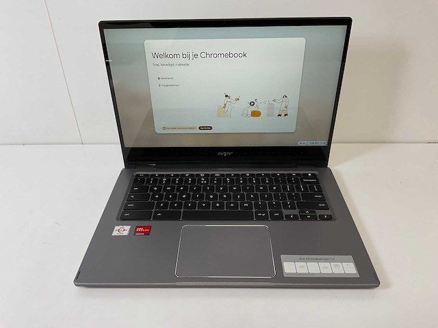 Acer cp514-1w 13.5”, amd athlon silver 3050c, 8 gb ram, 64 gb ssd touchscreen chromebooks (2x) - afbeelding 2 van  16