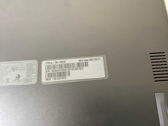 Acer cp514-1w 13.5”, amd athlon silver 3050c, 8 gb ram, 64 gb ssd touchscreen chromebooks (2x) - afbeelding 8 van  16