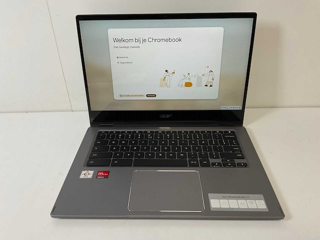 Acer cp514-1w 13.5”, amd athlon silver 3050c, 8 gb ram, 64 gb ssd touchscreen chromebooks (2x) - afbeelding 10 van  16
