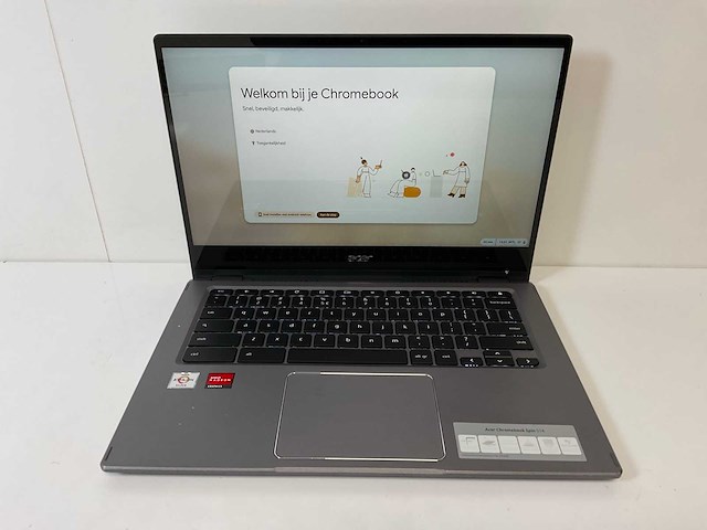 Acer cp514-1w 13.5”, amd athlon silver 3050c, 8 gb ram, 64 gb ssd touchscreen chromebooks (2x) - afbeelding 2 van  16