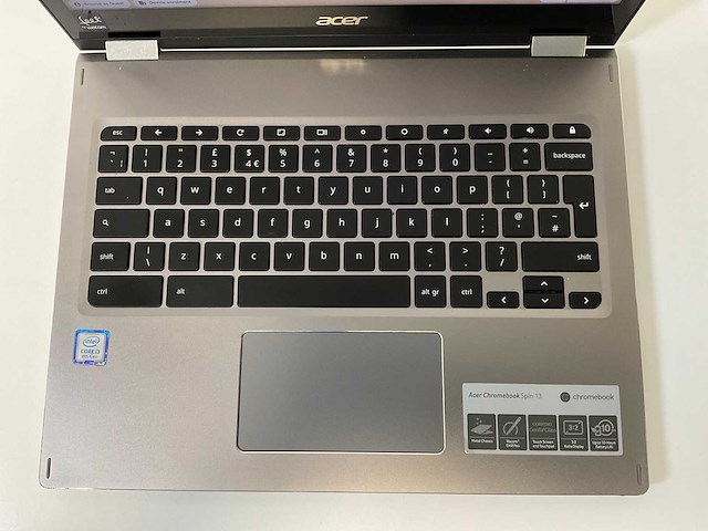 Acer cp713 13.3”, core i5 8th gen, 8 gb ram, 64 gb ssd touchscreen chromebooks (2x) - afbeelding 13 van  16