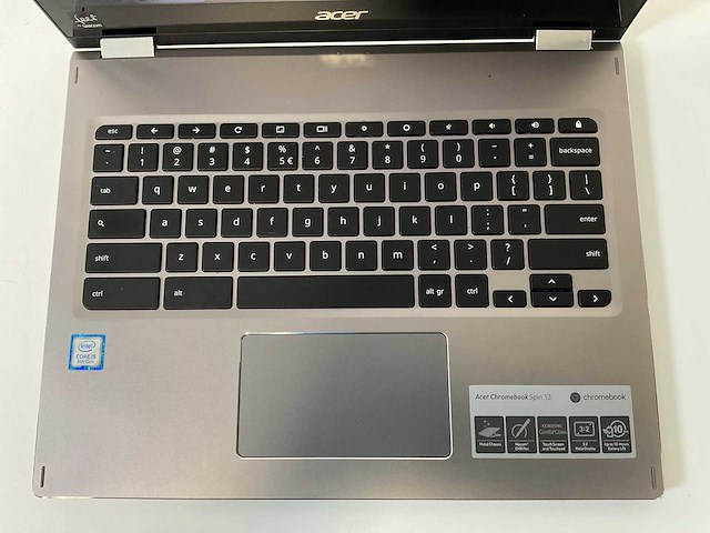 Acer cp713 13.3”, core i5 8th gen, 8 gb ram, 64 gb ssd touchscreen chromebooks (2x) - afbeelding 5 van  16