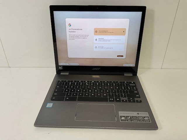 Acer cp713 13.3”, core i5 8th gen, 8 gb ram, 64 gb ssd touchscreen chromebooks (2x) - afbeelding 2 van  16