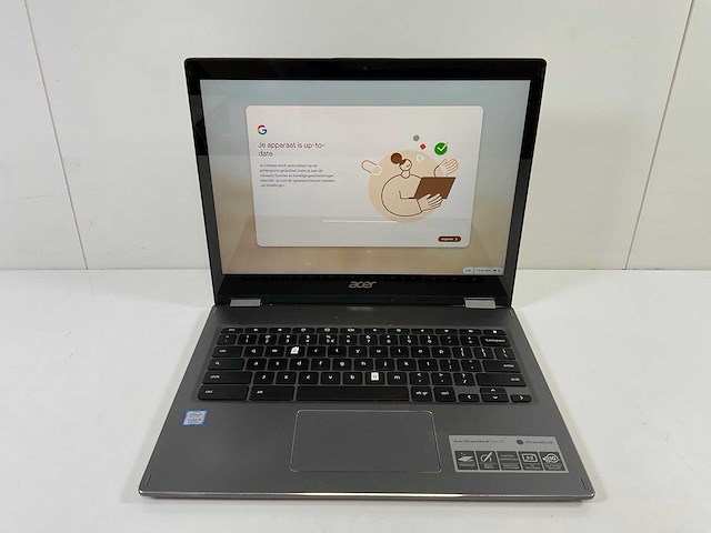 Acer cp713 13.5”, core(tm) i5 8th gen, 8 gb ram, 64 gb ssd touchscreen chromebooks (3x) - afbeelding 1 van  16