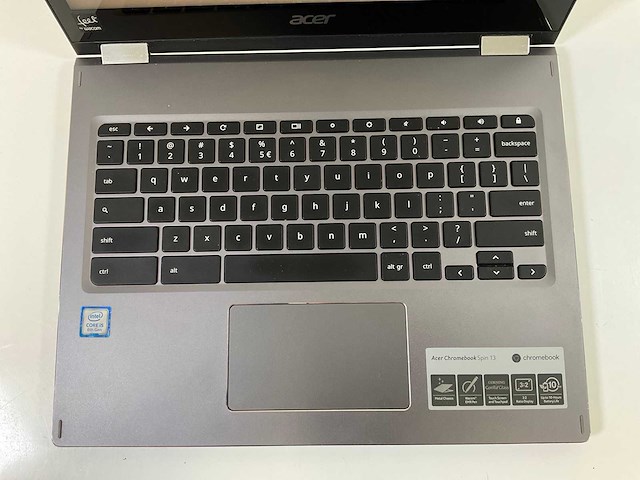 Acer cp713 13.5”, core(tm) i5 8th gen, 8 gb ram, 64 gb ssd touchscreen chromebooks (3x) - afbeelding 7 van  16