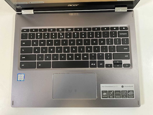 Acer cp713 13.5”, core(tm) i5 8th gen, 8 gb ram, 64 gb ssd touchscreen chromebooks (5x) - afbeelding 9 van  12