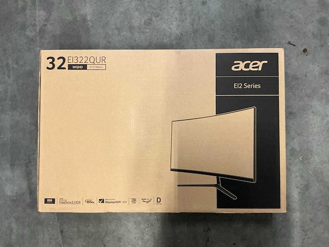 Acer ei322qur monitor - afbeelding 2 van  3