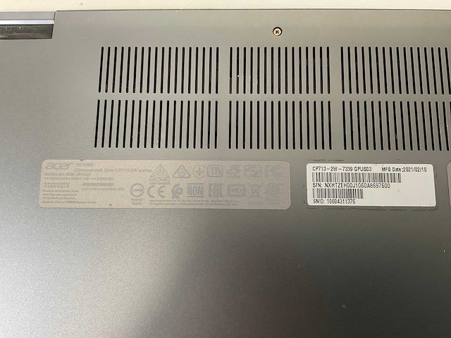 Acer mix model chromebooks - check description (2x) - afbeelding 8 van  16