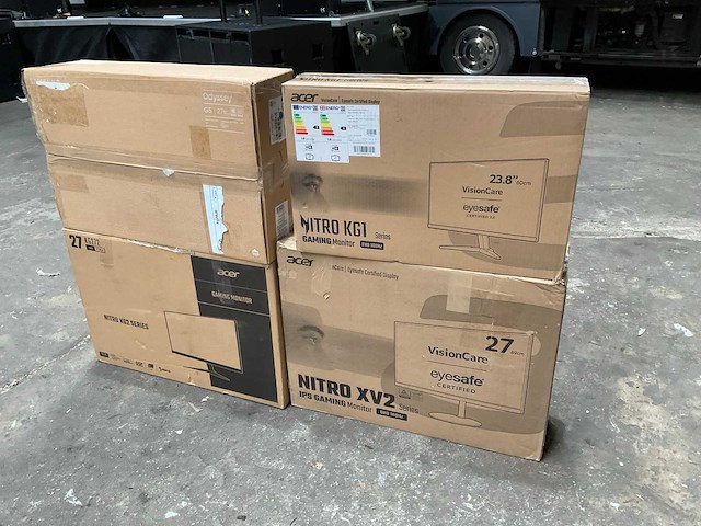 Acer monitor (4x) - afbeelding 1 van  28