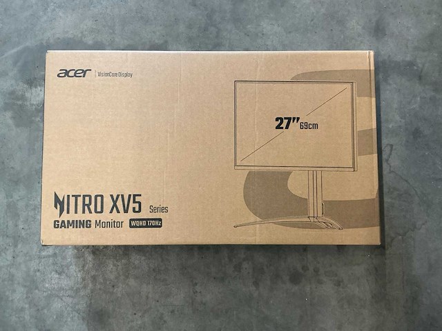 Acer nitro xv275u monitor - afbeelding 2 van  5