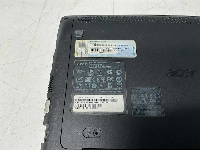 Acer p1ve6 laptop - afbeelding 2 van  10