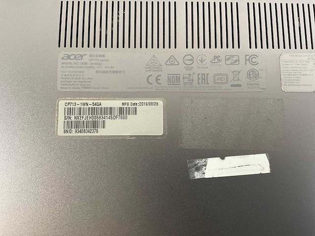 Acer spin 13 13.5”, core(tm) i5 8th gen, 8 gb ram, 64 gb ssd chromebooks (2x) - afbeelding 7 van  16