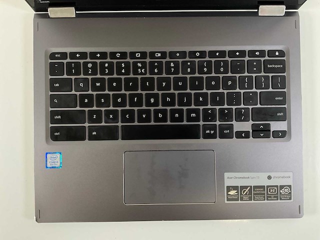 Acer spin 13 13.5”, core(tm) i5 8th gen, 8 gb ram, 64 gb ssd chromebooks (2x) - afbeelding 12 van  16