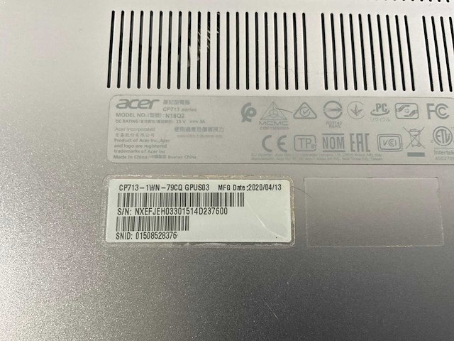 Acer spin 13 13.5”, core(tm) i5 8th gen, 8 gb ram, 64 gb ssd chromebooks (2x) - afbeelding 14 van  15