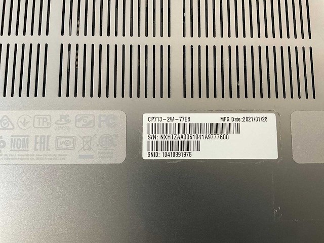 Acer spin 13 13.5”, core(tm) i5 8th gen, 8 gb ram, 64 gb ssd chromebooks (2x) - afbeelding 7 van  15