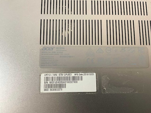 Acer spin 13 13.5”, core(tm) i5 8th gen, 8 gb ram, 64 gb ssd chromebooks (2x) - afbeelding 14 van  15