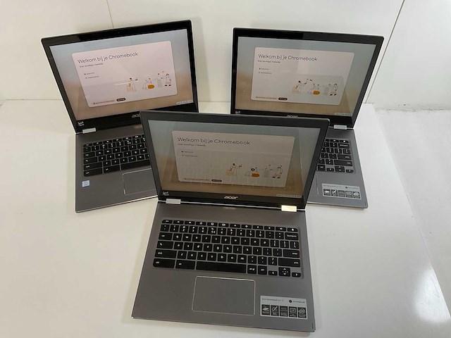 Acer spin 13 13.5”, core(tm) i5 8th gen, 8 gb ram, 64 gb ssd touchscreen chromebooks (3x) - afbeelding 12 van  22