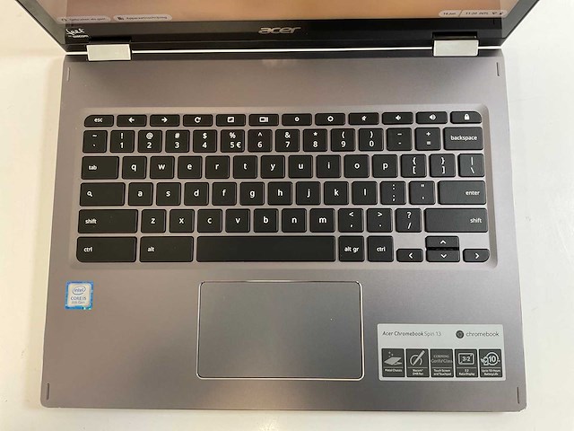 Acer spin 13 13.5”, core(tm) i5 8th gen, 8 gb ram, 64 gb ssd touchscreen chromebooks (3x) - afbeelding 11 van  22