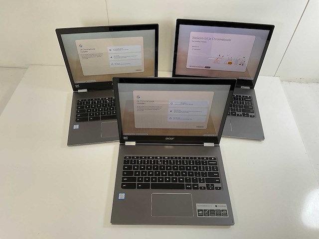 Acer spin 13 13.5”, core(tm) i5 8th gen, 8 gb ram, 64 gb ssd touchscreen chromebooks (3x) - afbeelding 12 van  22