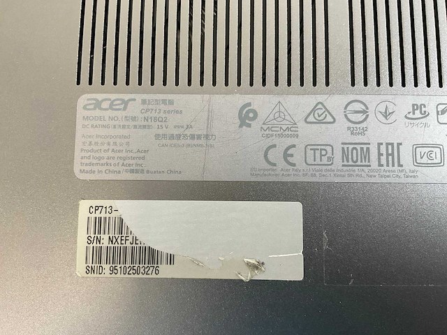Acer spin 13 13.5”, core(tm) i5 8th gen, 8 gb ram, 64 gb ssd touchscreen chromebooks (3x) - afbeelding 22 van  22
