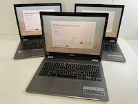 Acer spin 13 13.5”, core(tm) i5 8th gen, 8 gb ram, 64 gb ssd touchscreen chromebooks (3x)