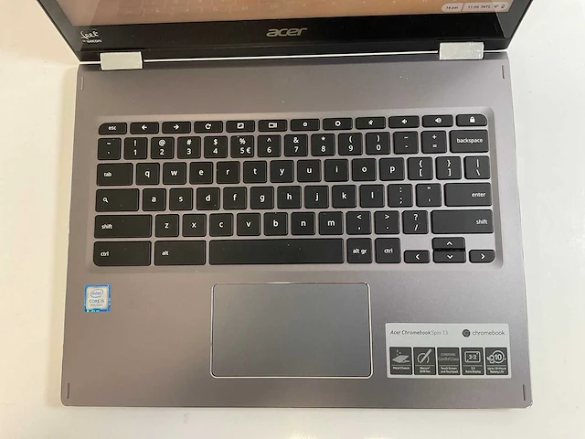 Acer spin 13 13.5”, core(tm) i5 8th gen, 8 gb ram, 64 gb ssd touchscreen chromebooks (3x) - afbeelding 13 van  23