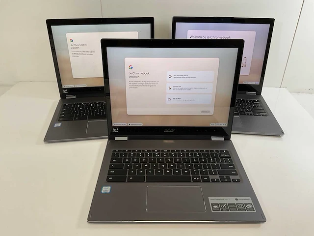 Acer spin 13 13.5”, core(tm) i5 8th gen, 8 gb ram, 64 gb ssd touchscreen chromebooks (3x) - afbeelding 1 van  23