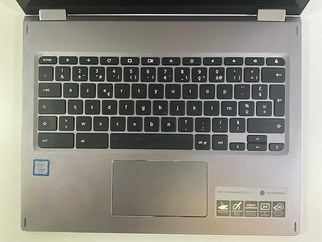 Acer spin 13.5”, core(tm) i5 8th gen, 8 gb ram, 64 gb ssd chromebooks (3x) - afbeelding 4 van  23