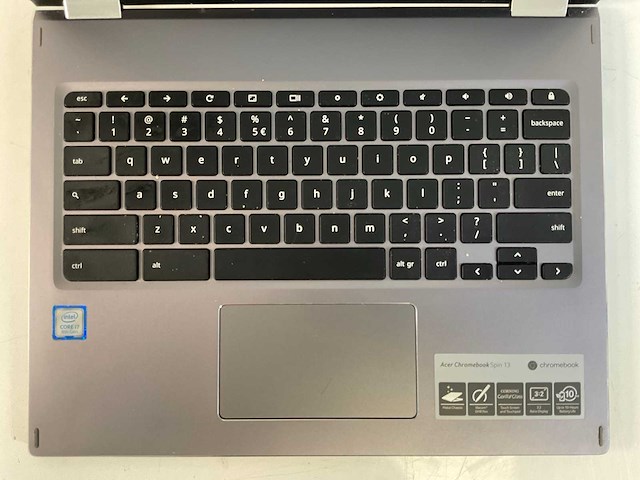Acer spin 13.5”, core(tm) i7 8th gen, 8 gb ram, 128 gb ssd chromebooks (5x) - afbeelding 10 van  13