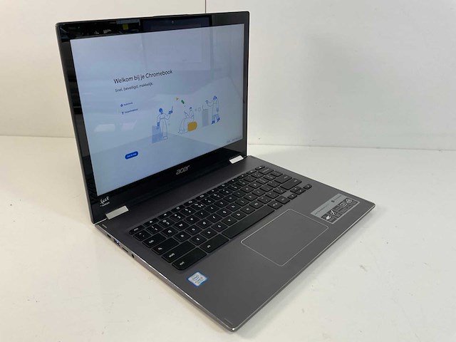 Acer spin 13.5”, core(tm) i7 8th gen, 8 gb ram, 128 gb ssd chromebooks (5x) - afbeelding 14 van  16