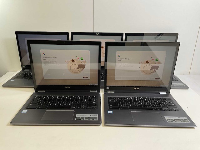 Acer spin cp713 13.5”, core(tm) i5 8th gen, 8 gb ram, 64 gb ssd chromebooks (5x) - afbeelding 1 van  13