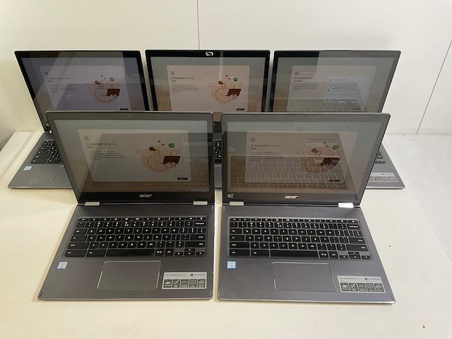 Acer spin cp713 13.5”, core(tm) i5 8th gen, 8 gb ram, 64 gb ssd chromebooks (5x) - afbeelding 7 van  14