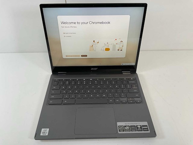 Acer spin cp713 13.5”, core(tm) i7 10th gen, 16 gb ram, 128 gb ssd chromebooks (3x) - afbeelding 6 van  19