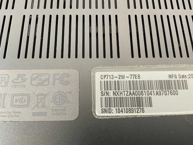 Acer spin cp713 13.5”, core(tm) i7 10th gen, 16 gb ram, 128 gb ssd chromebooks (3x) - afbeelding 12 van  19