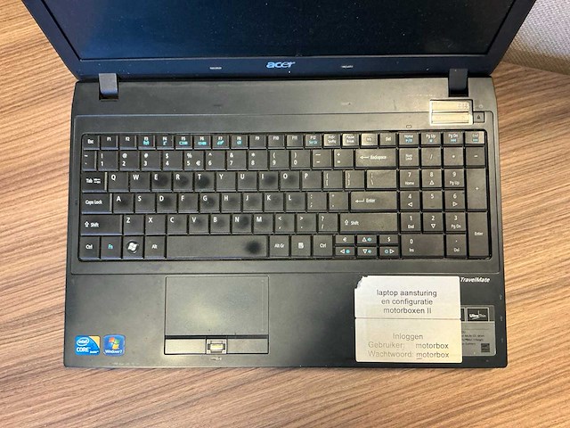 Acer travelmate 8572t desktop - afbeelding 2 van  8