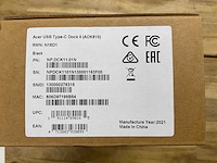 Acer usb-type c dock ii dockingstation - afbeelding 2 van  2