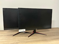 Acer vg270 monitor (2x) - afbeelding 1 van  4