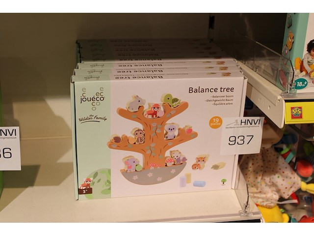 Acht balanceerbomen joueco. - afbeelding 1 van  2