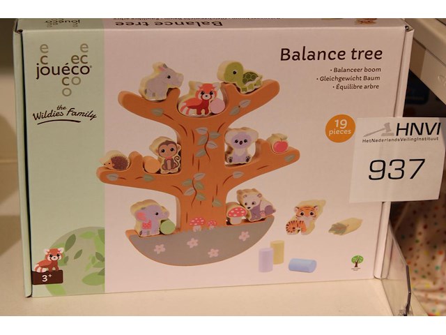 Acht balanceerbomen joueco. - afbeelding 2 van  2