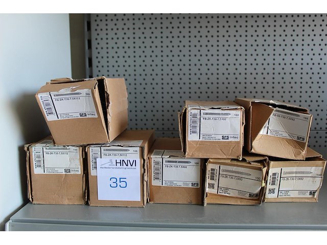 Acht deels aangebroken dozen schroeven sfs fb-fk-t30-7,5x92 en 112mm. - afbeelding 2 van  2