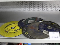 Acht diverse slijpschijven - afbeelding 1 van  2