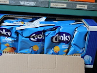Acht dozen croky chips paprika. 20x 40 gram per doos. tht 8-26. - afbeelding 3 van  3