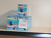 Acht draagbare usb-pompjes bestway.