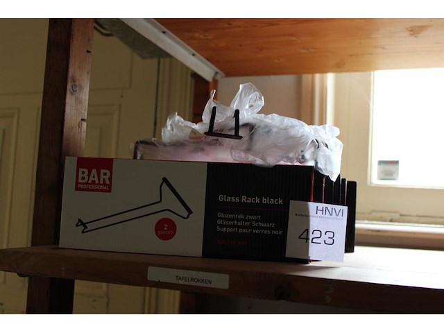 Acht glazenrekken met lente 30 cm. - afbeelding 1 van  2