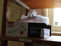 Acht glazenrekken met lente 30 cm. - afbeelding 1 van  2