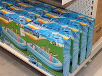Acht maal opblaaszwembad bestway, afm. 262 cm x 175 cm x 51 cm. - afbeelding 2 van  3