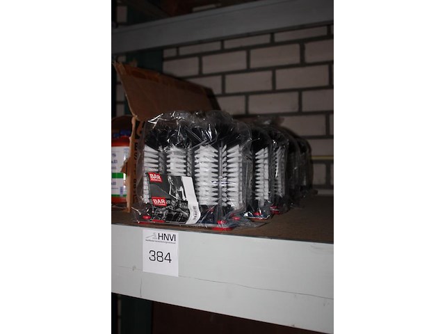 Acht sets glazenspoelborstels bar. - afbeelding 2 van  2