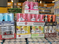 Acht verpakkingen mixdranken w.o. bacardi, malibu, passoa en captain morgan. tht vnl. 2026. totaal 108 blik... - afbeelding 2 van  2