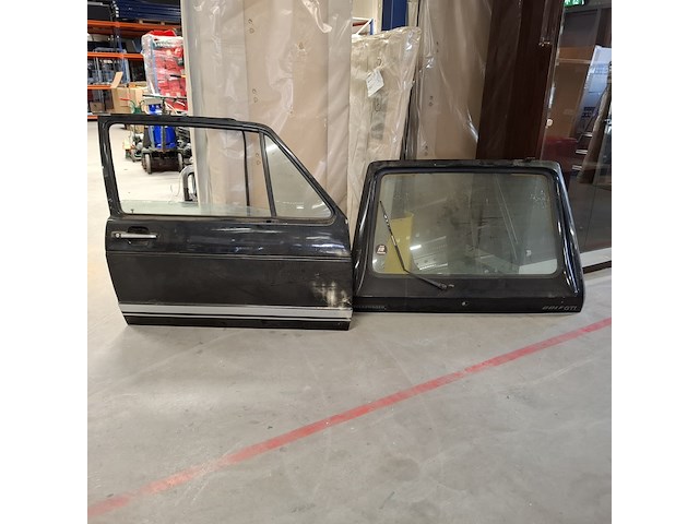 Achterklep en rechter deur, vw golf 1 gti - afbeelding 1 van  19